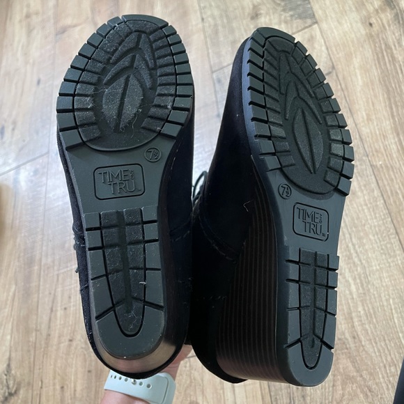 Time and Tru Women’s Wedge Booties Size 7.5 - Picture 6 of 7